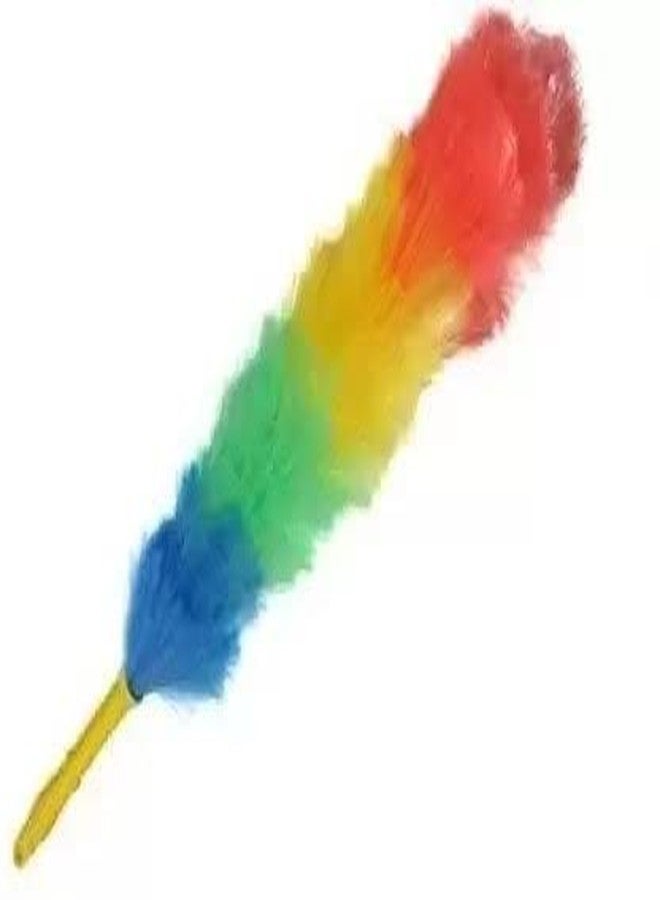 Alco 50Cm Static Duster | Feather Dusters |Dry Duster | Magic Colourful Static Duster for Easy Cleaning Your Home/Office/Shop/Car (Multicolor) - Image 1
